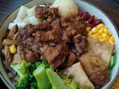 五香嫩卤牛肉谷物碗-人鱼崛起低卡健康餐(大华店)