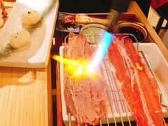 生牛肉火炙寿司-舞漁日料美人胶原锅(陆家嘴中心店)