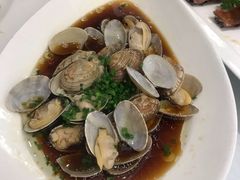 姜葱炒花蛤-骏莱海鲜鱼港(五角场店)