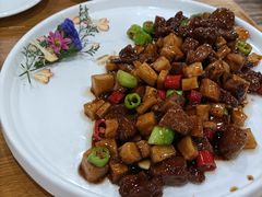 黑椒牛肉粒-米香居新鲁味·水饺餐厅