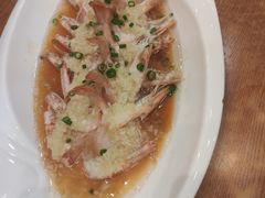 蒜蓉开边蒸虾-周锦记广式餐厅