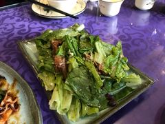 豆豉鲮鱼拌油麦菜-威海渔村(静安旗舰店)