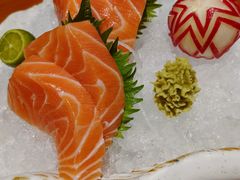 三文鱼刺身-有喜屋·烧鸟·居酒屋(三钢里店)