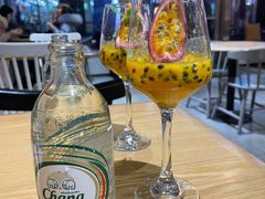 百香果凤梨苏打-HELLO 27 意面·沙拉·帕尼尼