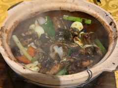 生啫金边花鳝-天宝食坊·啫啫煲大排档(西华路店)