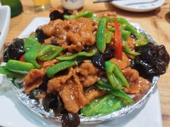 山椒滑菇牛柳-红豆焖罐面·新邯郸菜(光明店)