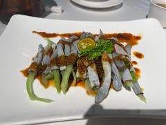 秋葵拌沙虫-黑明餐厅(白鹭洲店)