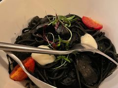墨鱼汁海鲜面-Las Tapas(思南公馆店)