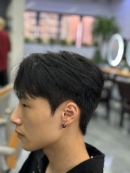 点击看大图 -藤野造型烫发染发