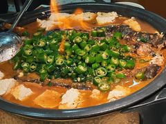 -探鱼·鲜青椒爽麻烤鱼(银泰城店)