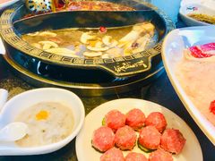 香菜牛肉丸-纸盐河码头火锅(十八梯店)