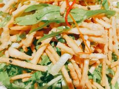 苦菊拌馓子-城南往事·鲁菜济南菜(龙奥万科店)