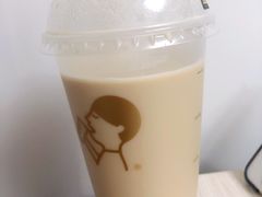 烤黑糖波波牛乳茶-喜茶(武汉范湖万达广场店)