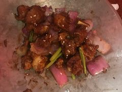 蒜香蜜汁排骨-绿茶餐厅(蓝色港湾店)