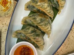 香煎韭菜饺-名点一号·精致茶点·手工制作(宝华店)