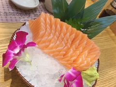 三文鱼刺身-林妈妈村·日式料理(宝山万达店)