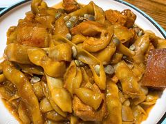 -东来菜馆•手抓海鲜家常菜•海鲜锅贴(鸽子窝店)
