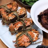 吃到蟹黄喷涌的大闸蟹 就十月初的大闸蟹来说