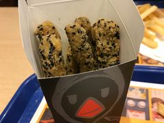 酷黑霸王鸡条（黑芝麻孜香味）-汉堡王(保定万博广场店)