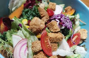 Rye Bread Vegetable Salad