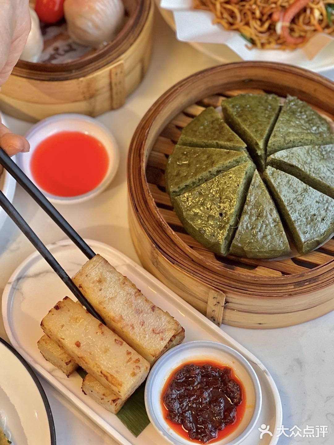 五一跟朋友叹茶🍵吃广式点心好惬意😋