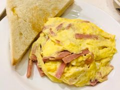 火腿炒蛋-香港新发烧腊茶餐厅(万象店)
