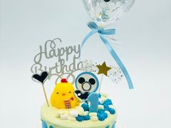 -卡比儿童蛋糕·心意定制·低脂零卡糖动物奶油FancyBALLOON(滨海店)