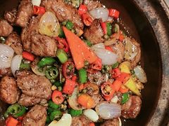 生啫干葱牛仔粒-鸭匠食府·挂炉烤鸭·新京菜(阜成路店)
