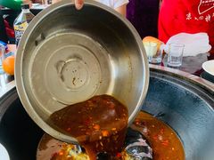 -北京龙庆四季香农家饭庄·灶台鱼·碳烤虹鳟鱼(龙庆峡店)