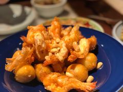 梨球果仁虾-小吊梨汤·北京菜·烤鸭(鸟巢店)