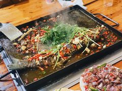 紫苏烤鱼-湖南大姐特色铁板烧(城店路店)