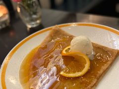 火焰酒燃烧的可丽饼-La Creperie法餐厅(芮欧百货店)