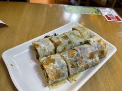 葱饼卷牛肉-台北楚楚园馅饼粥(虹桥南丰城店)