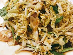 白菜心拌蜇皮-大眼锅贴水饺(河东店)