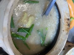 -长城砂煲田鸡粥