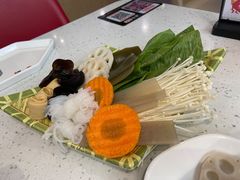 蔬菜拼盘-鱼酷活鱼烤鱼(中联广场店)