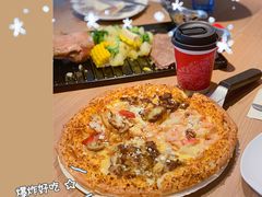 芝士雪花四合一比萨（芝心脆边）-必胜客(龙湾万达店)
