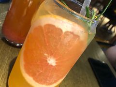 西柚水蜜桃气泡-机器人火炉披萨