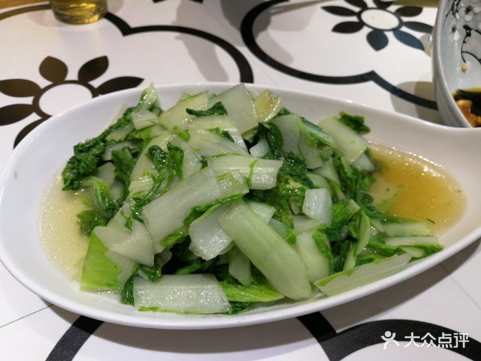 彩云轩西湖景观餐厅-清炒杭白菜-菜-清炒杭白菜图片