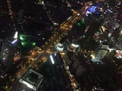 -上海环球金融中心云端足球盛典