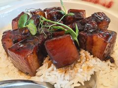 黑松露酱烧肉配泰国米饭-九福楼大酒店
