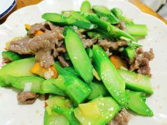 芥兰炒牛肉-南记食粥坊·宵夜大排档(莲花总店)