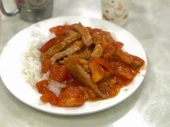 番茄猪扒饭-好好滋味茶餐厅