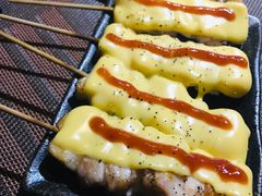 烤芝士鸡肉串-鸟内会(河北路店)
