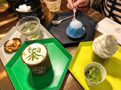 茉莉花冰淇淋-茶是一枝花泡茶店