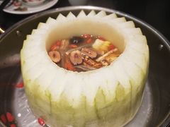 -得意咚瓜·顺德鱼生·冬瓜盅火锅