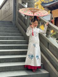 -后宫·古装汉服京剧儿童亲子全家福摄影