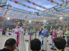 -摩梭传统篝火晚会