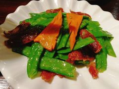 腊味荷兰豆-悟长年潮汕菜砂锅粥(圣熙8号店)