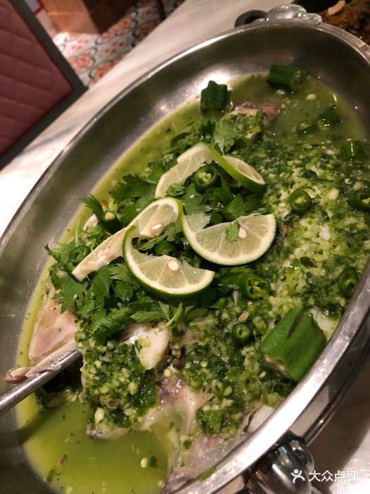 星怡会(德基广场店)青柠檬酸汤鲈鱼图片 - 第6张
